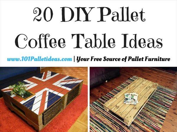 Pallet Coffee Table Ideas