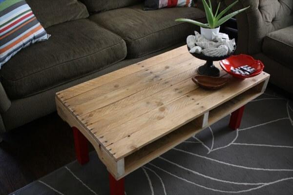 Pallet store center table