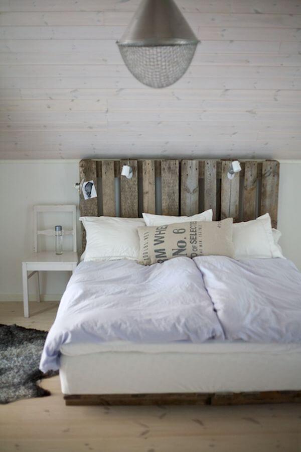 27 DIY Pallet Headboard Ideas â€