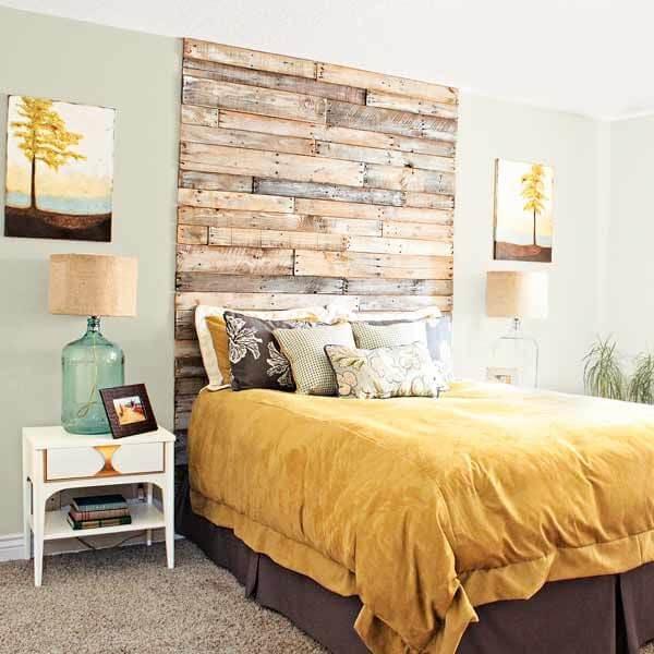 27 DIY Pallet Headboard Ideas 101 Pallets