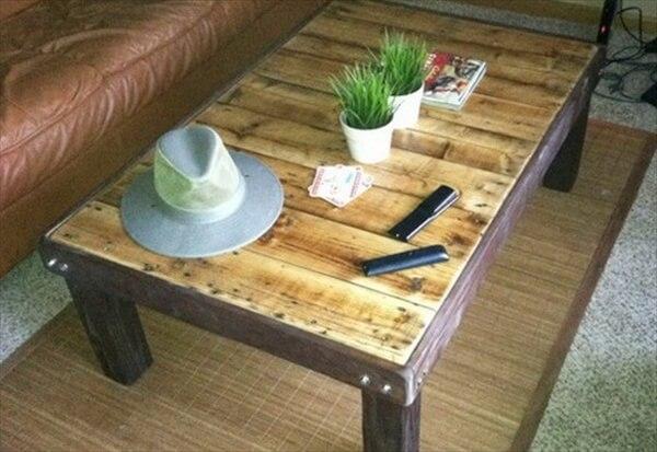 plan de table en palette