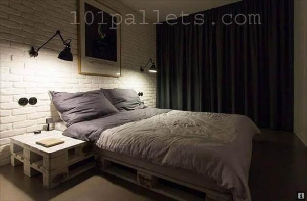 Unique Style Pallets Bed