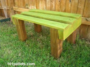 5 Pallet Garden Benches to Enjoy Leisure Time - 101 Pallets