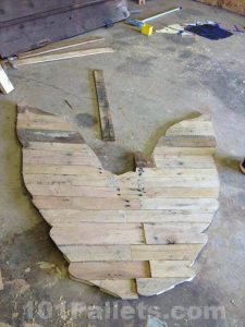 Wonderful Pallet Wood Firebird - 101 Pallets