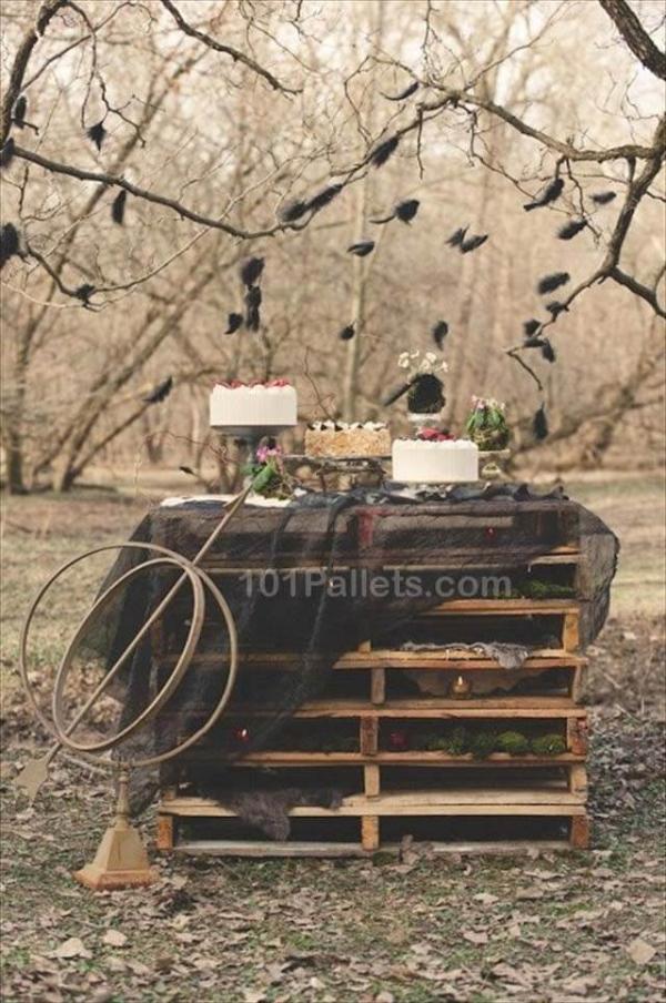Wedding Day Pallets Table