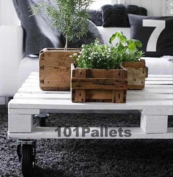 DIY Pallet Planter Box
