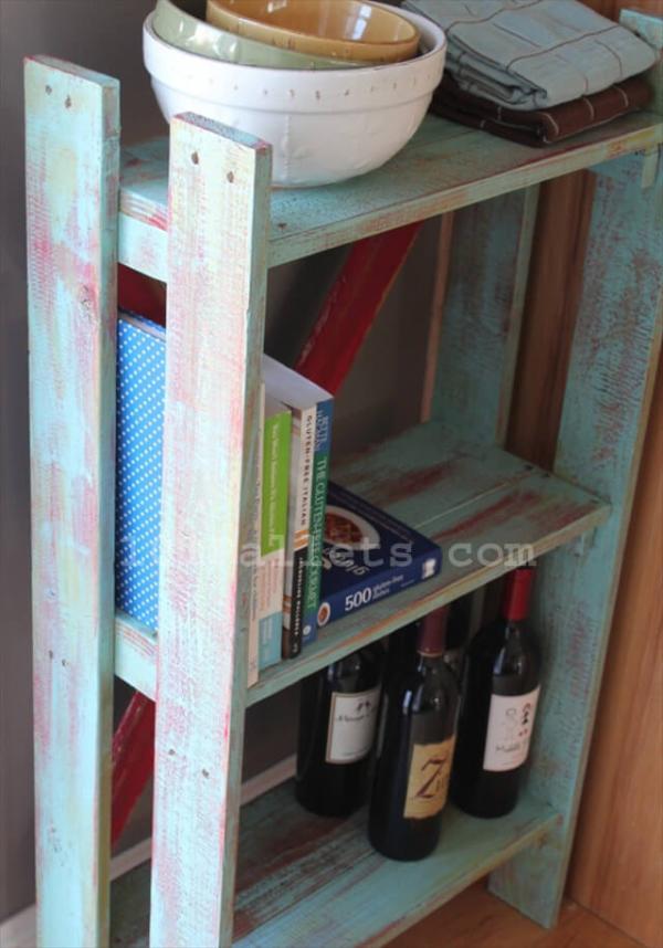 Pallet Bookshelves Give Beautiful Look – 101 Pallets