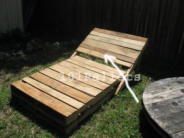 Pallet Lounge Chair plany