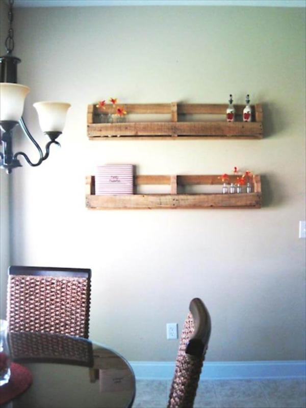 25 Diy Pallet Shelves For Storage Your Things 101 Pallets