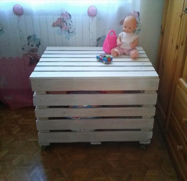 Diy Wooden Pallet Storage Box 101 Pallets