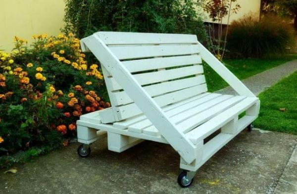 DIY Pallet bench