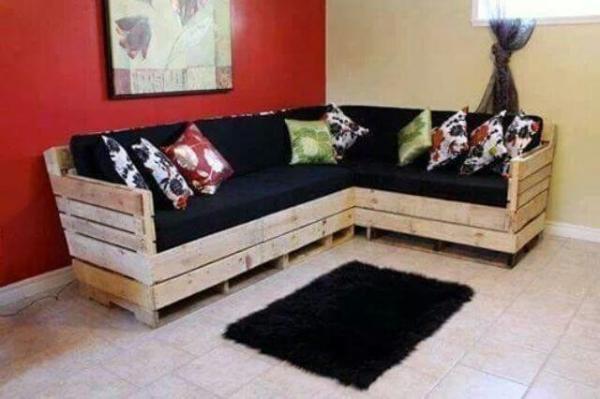 Pallet Sectional Sofa