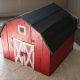 DIY Pallet Toy Barn with Chalkboard Roof