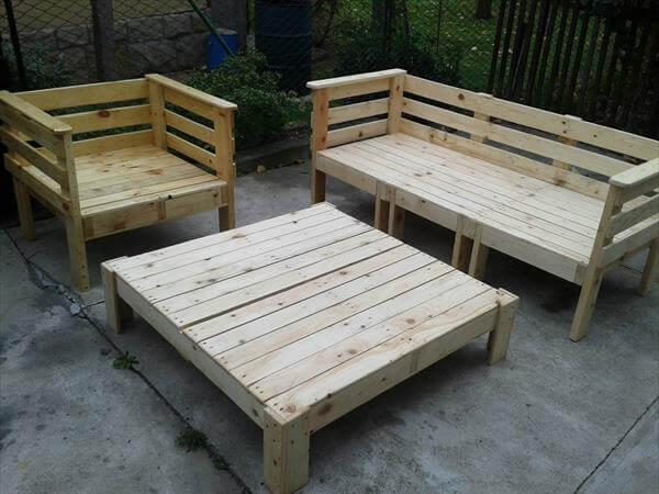 pallet recycled table 