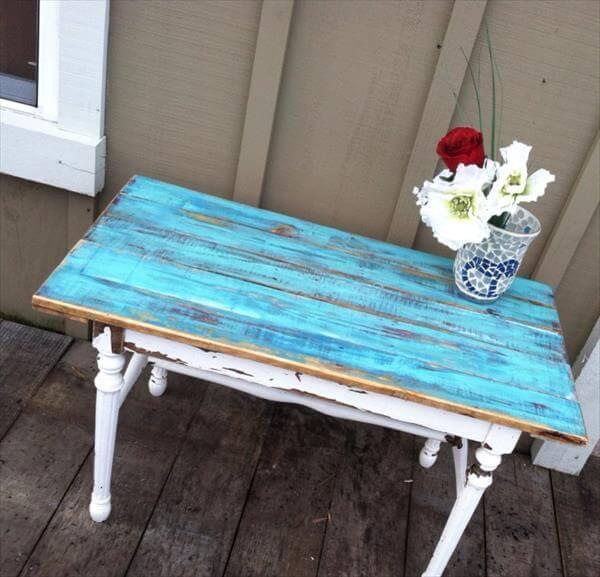 pallet top table