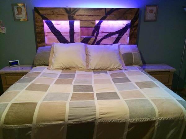 Diy King Size Pallet Headboard 101, How To Make A King Headboard Out Of Pallets
