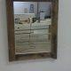 recycled pallet mirror