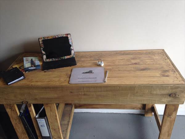 Recycled Pallet Desk