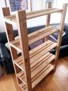 DIY Repurposed Pallet Bookcase - 101 Pallets