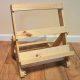 recycled pallet easel and display stand