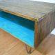 repurposed pallet retro styled coffee table