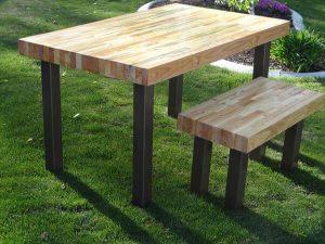 DIY Pallet Block Styled Table - 101 Pallets
