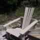 recycled pallet adirondack chair