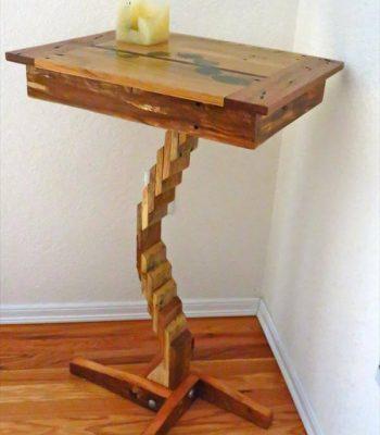 recycled pallet flow table