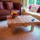 recycled pallet vintage coffee table