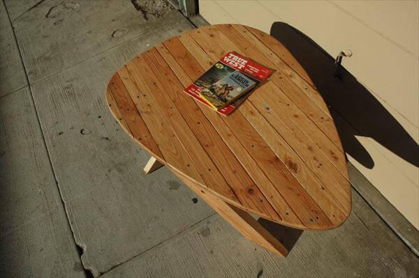 handcrafted pallet unique coffee table
