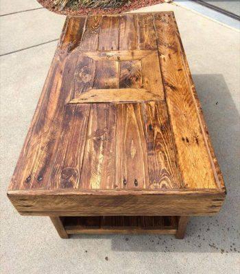 reclaimed pallet grand coffee table