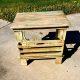 reclaimed pallet side table and coffee table design
