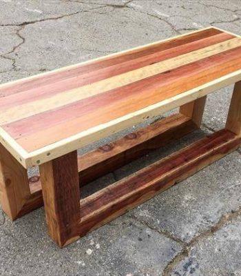 Handmade pallet vintage coffee table