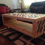 Diy Modern Industrial Pallet Coffee Table 101 Pallets