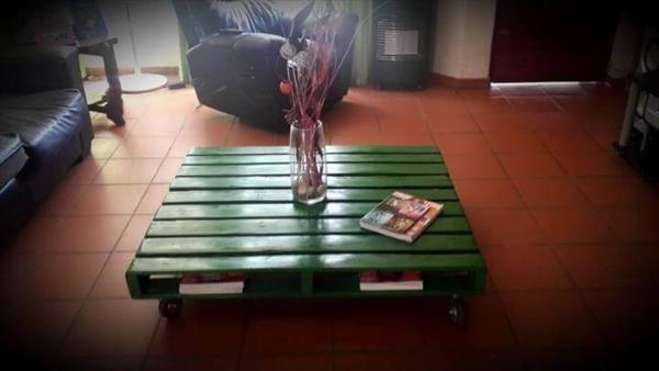 no-cost one pallet low coffee table