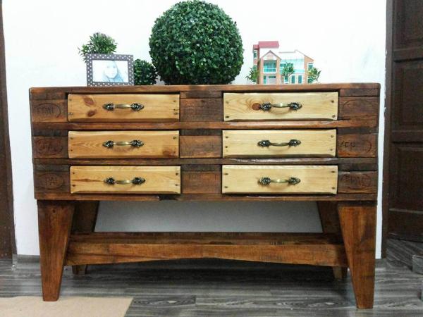 Chest Of Drawers Pallet Dresser 101 Pallets