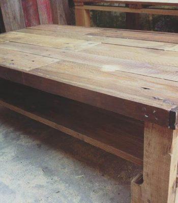 pallet large size coffee table