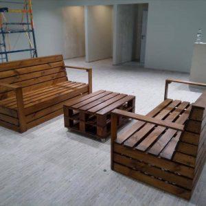 pallet seating set