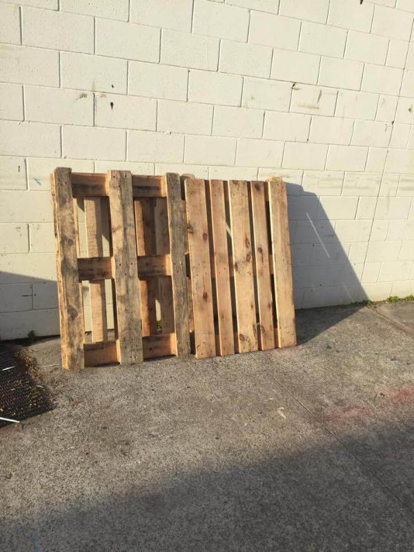 rustic wooden pallet board
