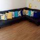 recycled pallet sectional couch