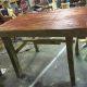 laminated wooden pallet table