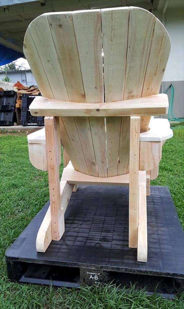Wooden Pallet Adirondack chairs