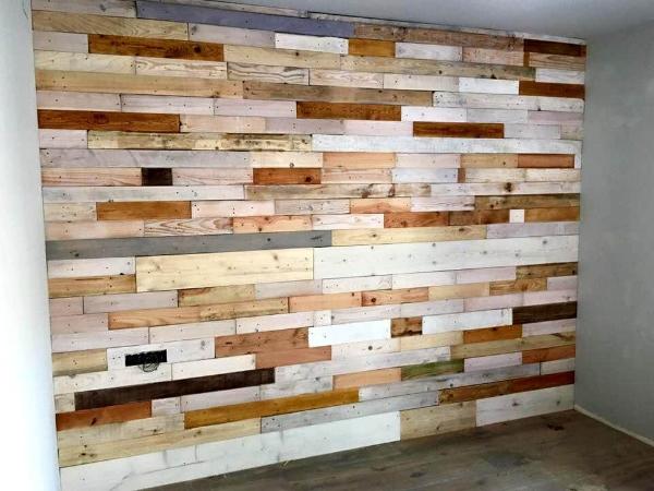 DIY Wood Pallet Wall Paneling – 101 Pallets