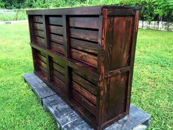 Diy Pallet Wood And Crate Dresser 101 Pallets