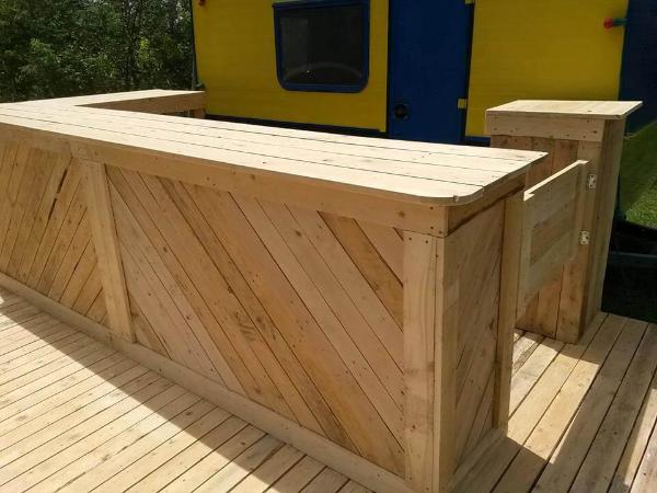 diy pallet bar and terrace project – 101 pallets