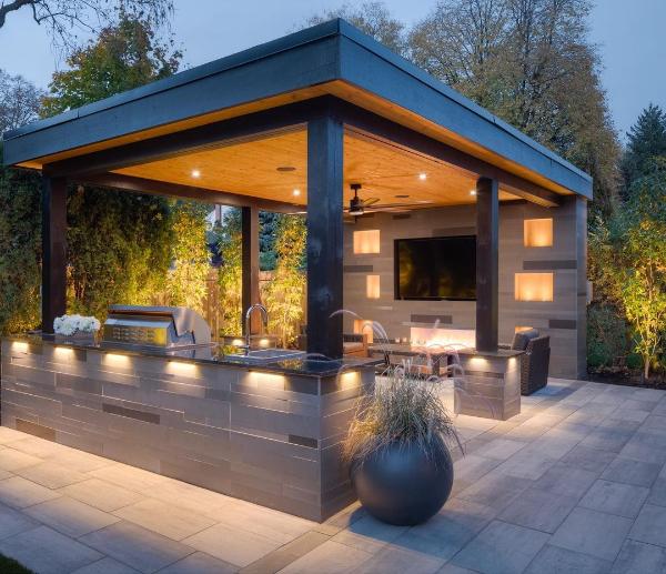 the steps to take if you want your own outdoor kitchen