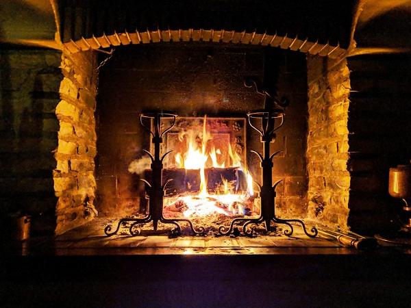 you need for a great atmosphere by the fireplace